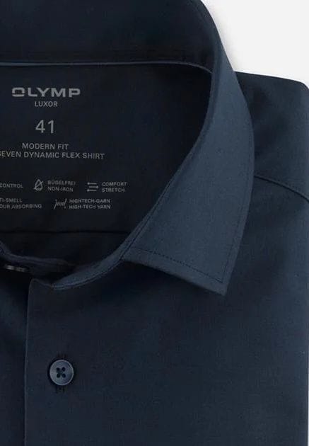 Modernes Langarm-Hemd mit Passform