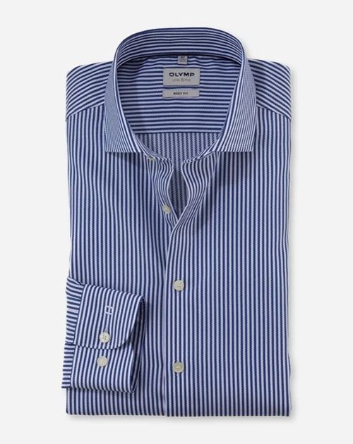 Gestreiftes Body Fit Hemd