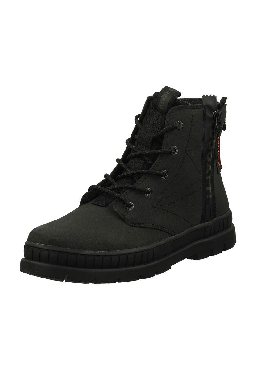 Herren Schnürstiefelette mit Reißverschluss