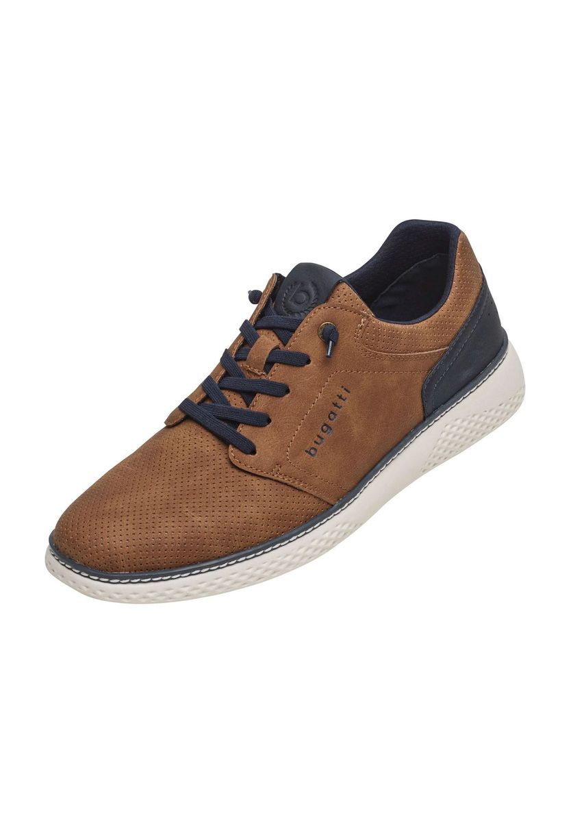 Herren-Freizeit-Sneaker aus Lederimitat