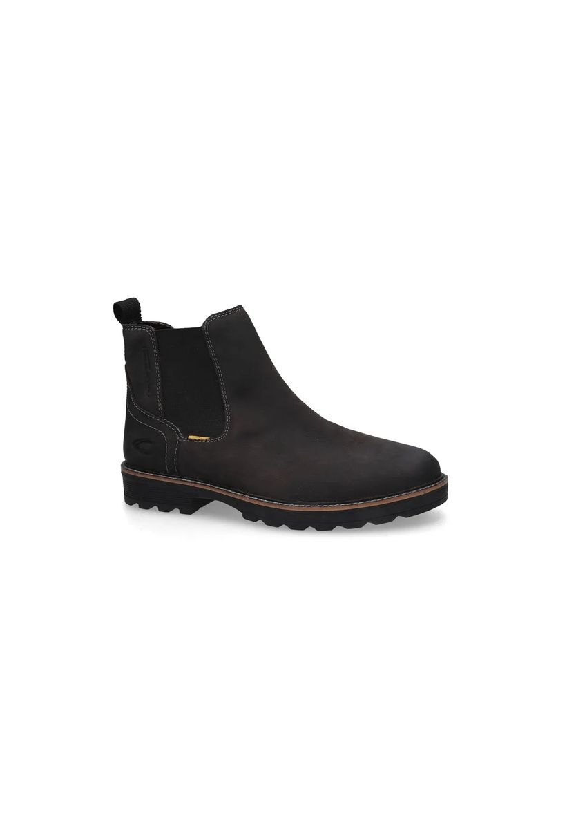 camel active Chelsea Boots, Leder, für Herren, schwarz, 42