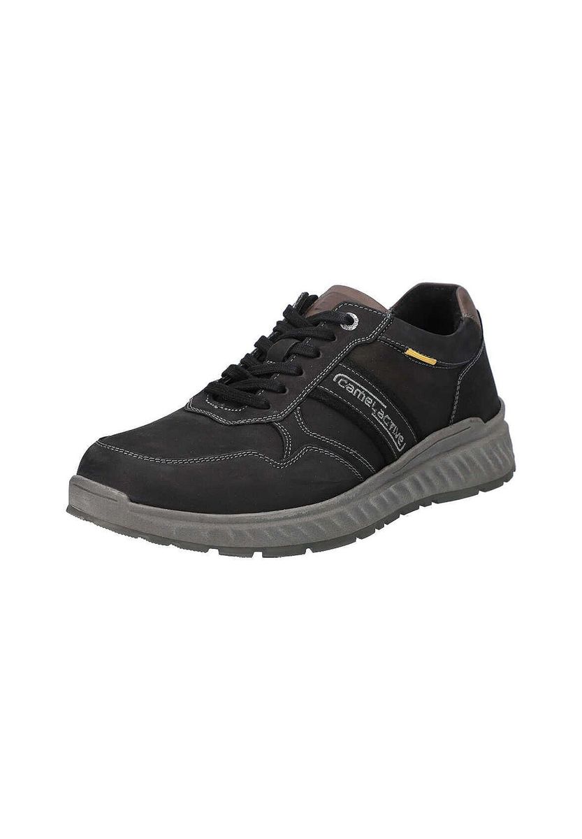 Herren Leder-Sneaker Low-Top Casual
