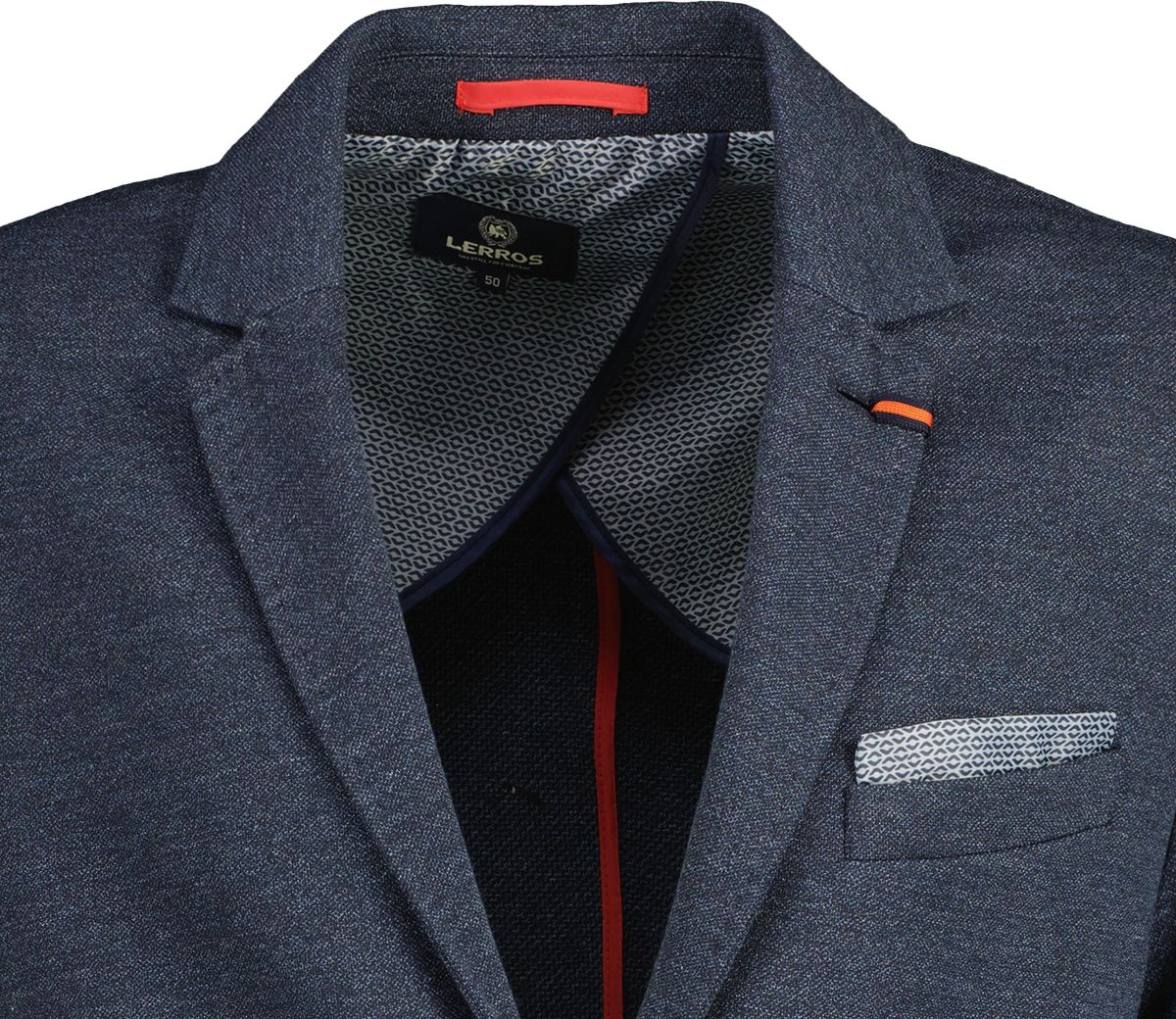 Taillierter Blazer mit Melange-Optik
