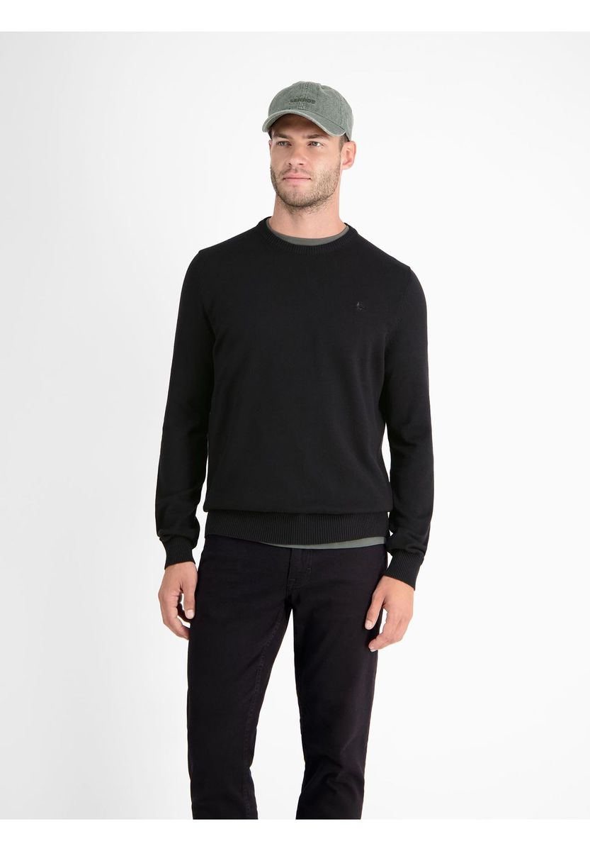 Klassischer Rundhals-Pullover