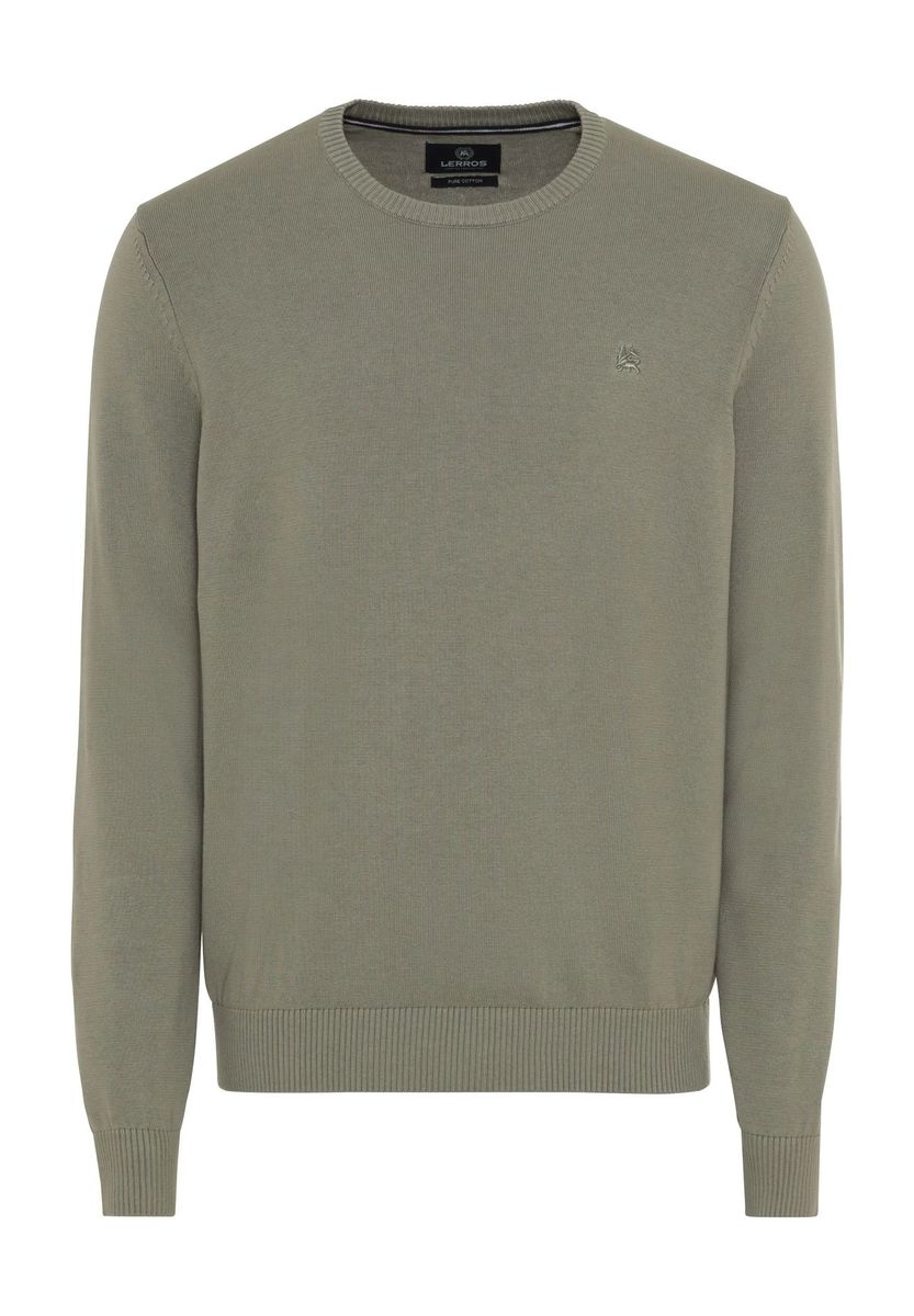 Klassischer Herren Strickpullover aus Baumwolle