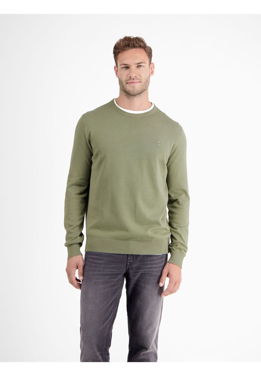 Klassischer Herren Strickpullover aus Baumwolle