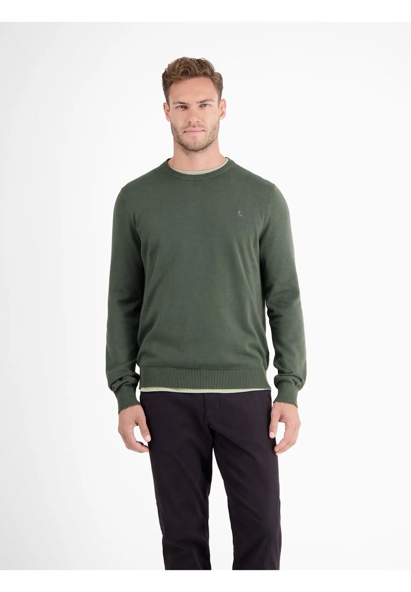 Klassischer Herren Strickpullover aus Baumwolle
