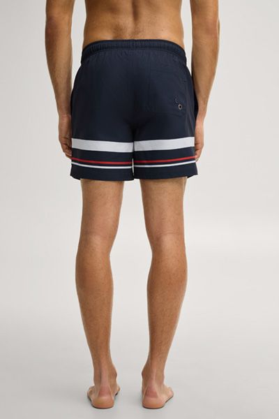 Klassische gestreifte Badeshorts