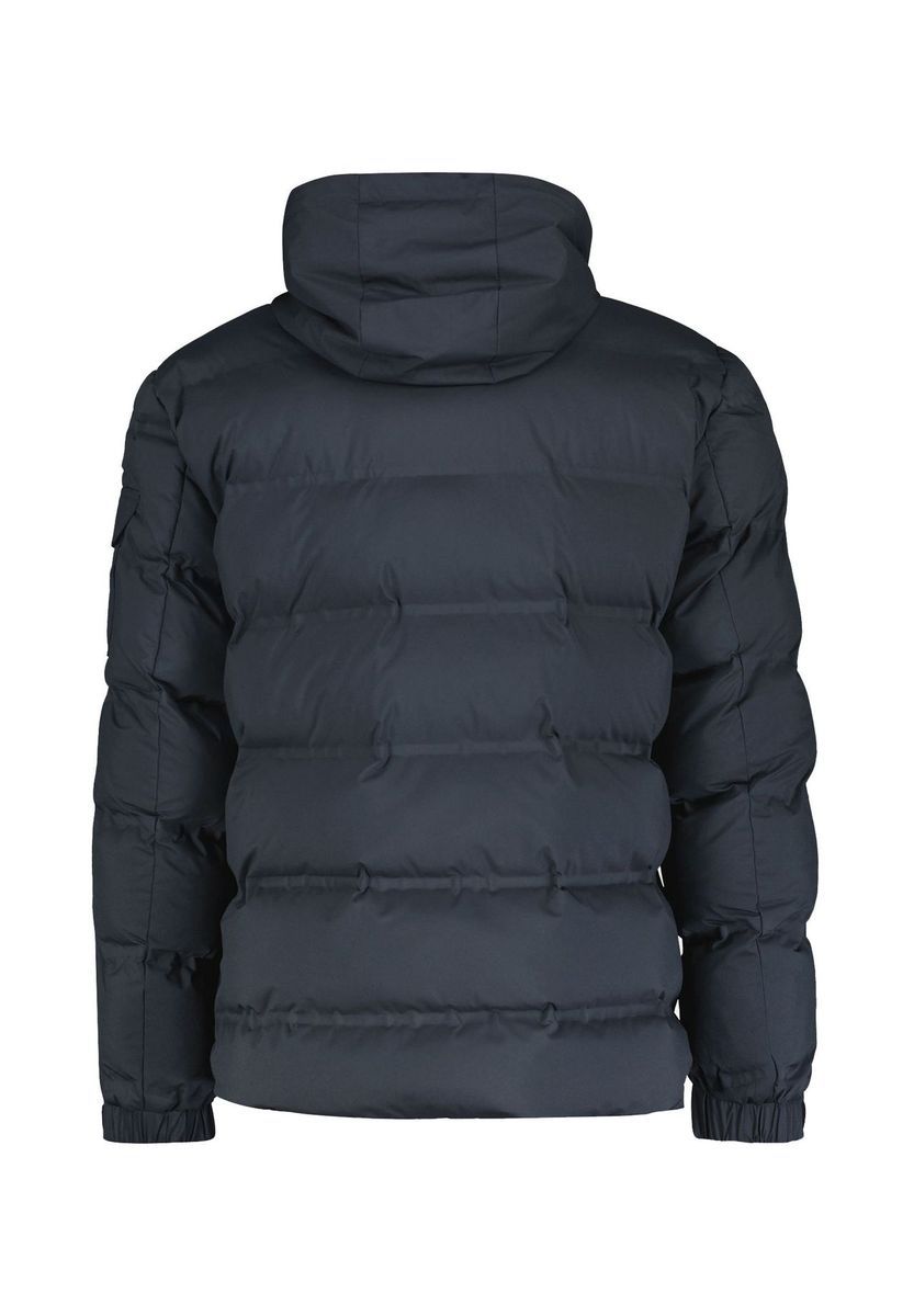 Gefütterte Steppjacke mit Kapuze