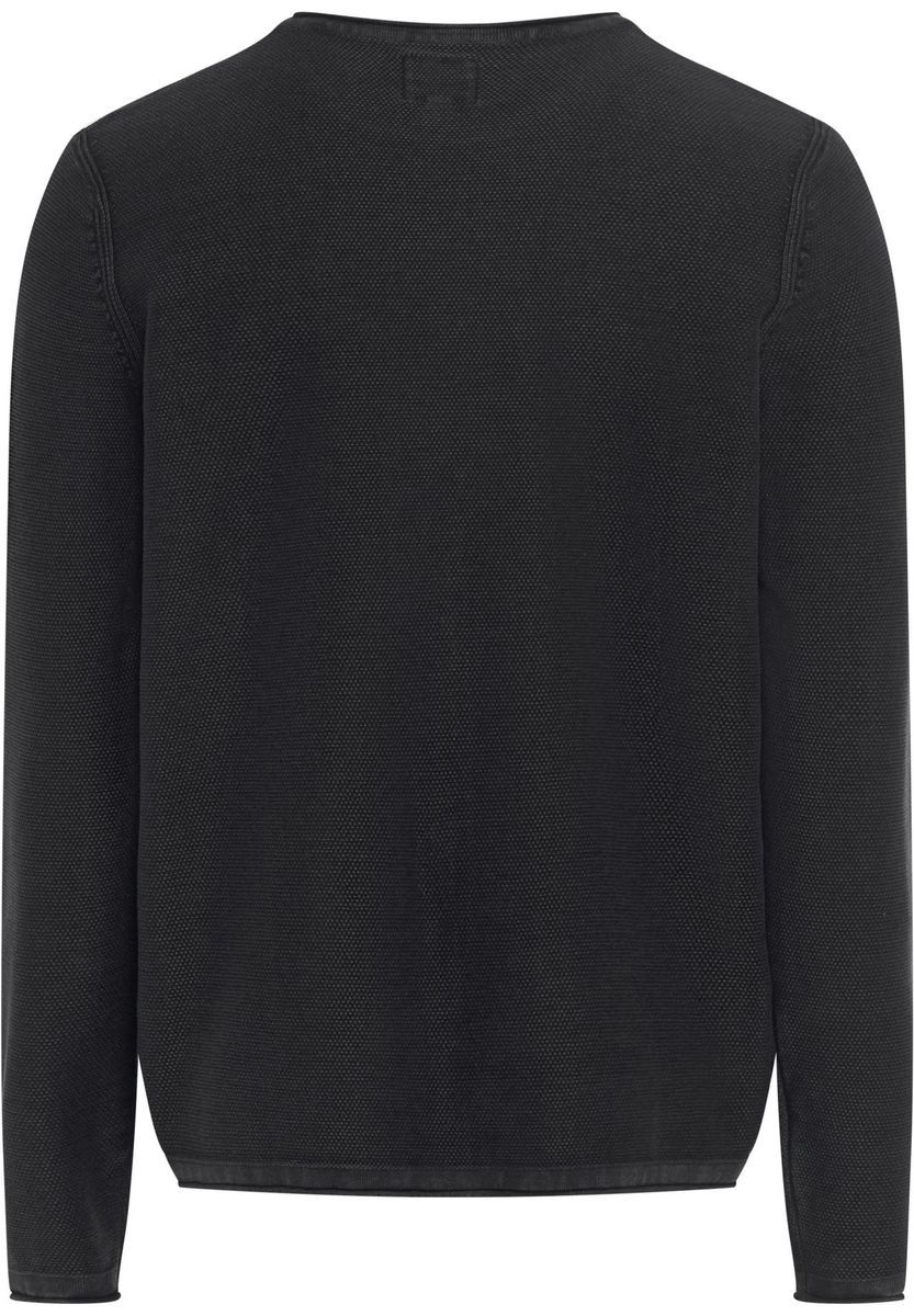 Klassischer Baumwoll-Rundhals-Pullover für Herren