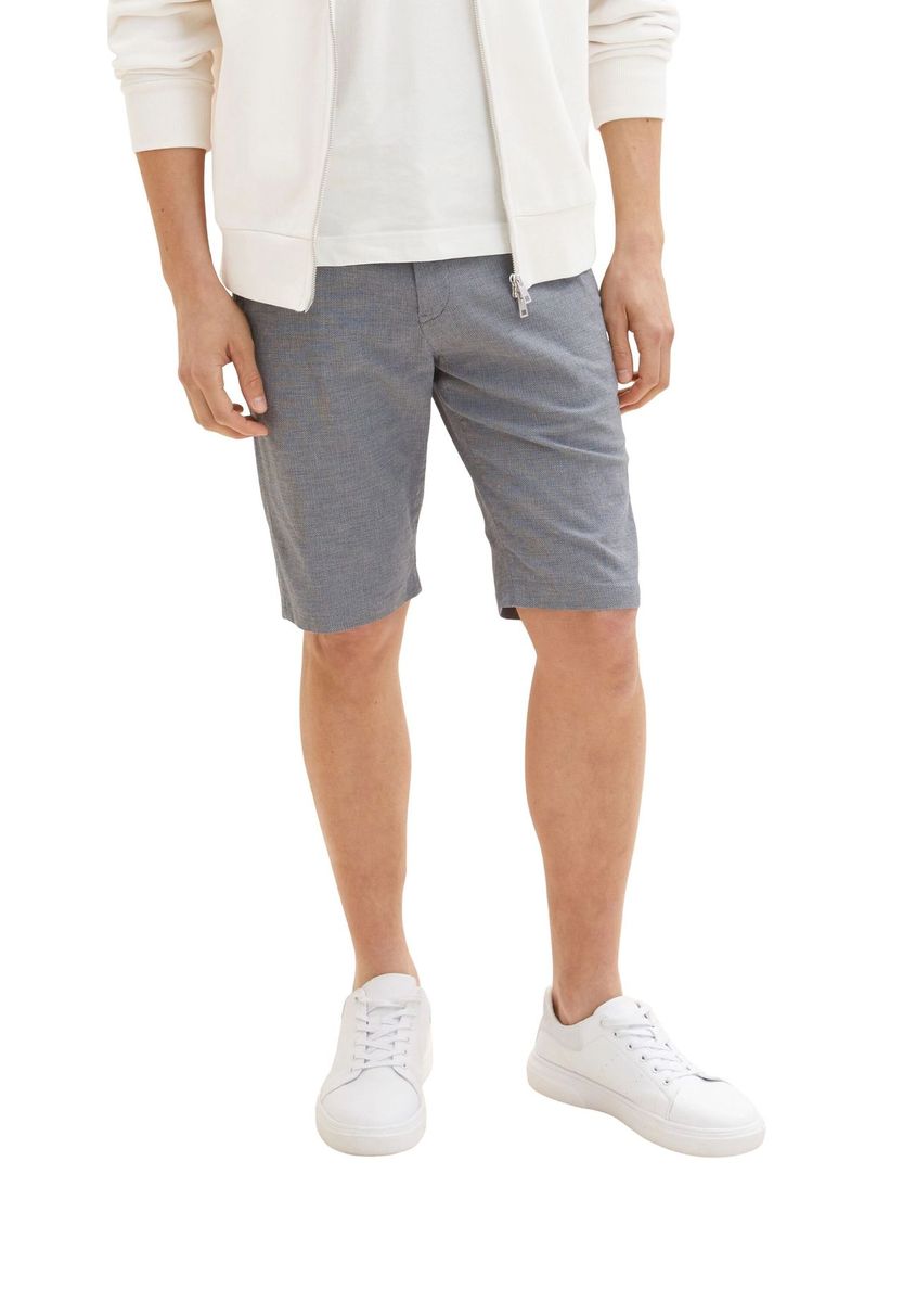 Herren Slim-Fit Chino Shorts mit Gürtel