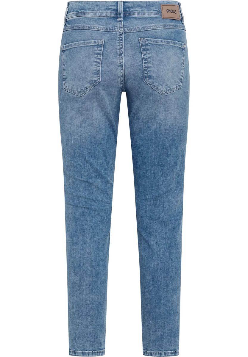 ANGELS Jeanshose, Five-Pocket, 7/8-Lang, für Damen, blau, 36