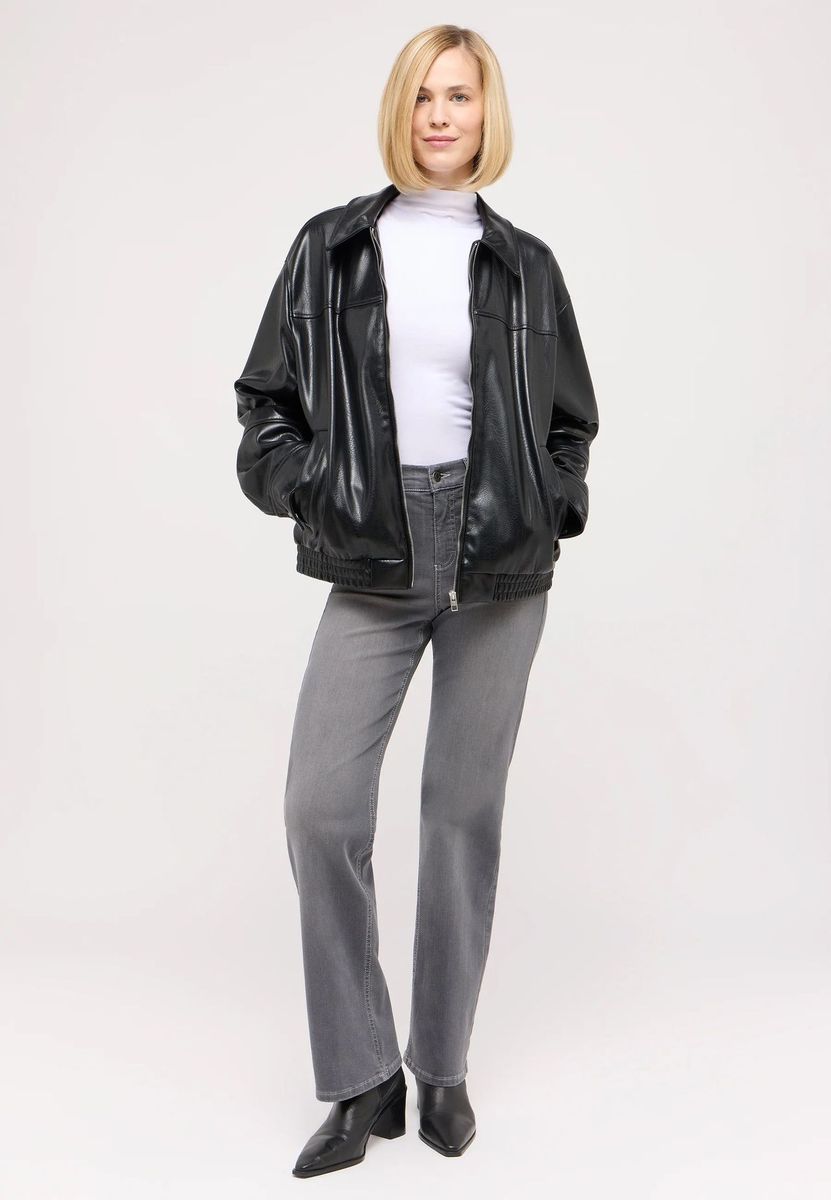 ANGELS Lara Jeans, Bootcut-Fit, 5-Pocket-Style, für Damen, grau, 36/30