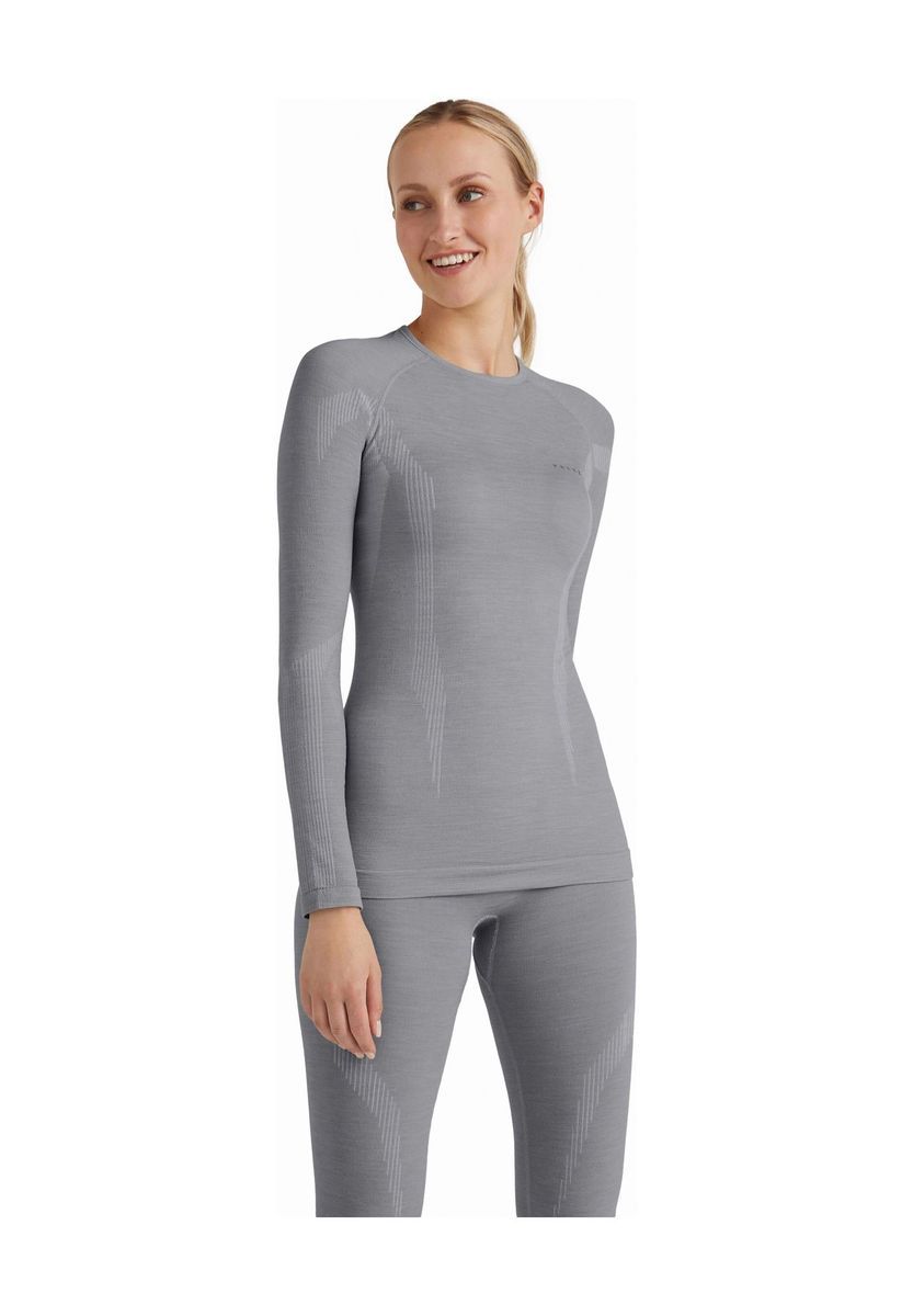 Wool-Tech Langarm Baselayer-Oberteil