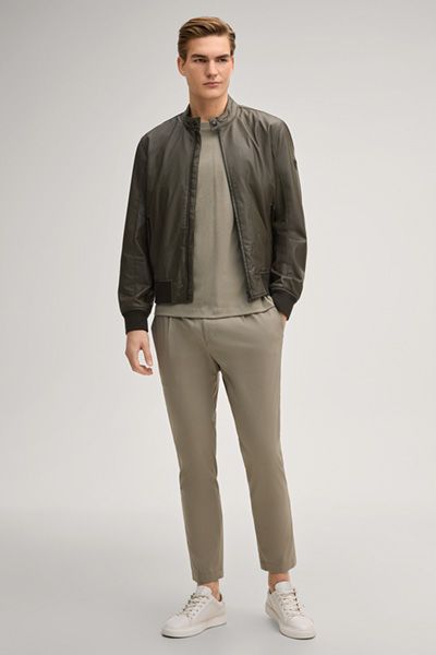 Joop! Priamo Khaki Baumwoll T-Shirt Modern Fit Kurzarm