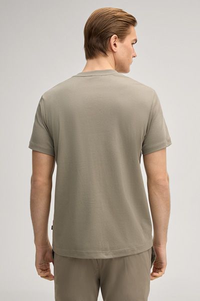 Joop! Priamo Khaki Baumwoll T-Shirt Modern Fit Kurzarm