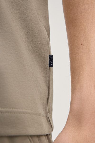 Joop! Priamo Khaki Baumwoll T-Shirt Modern Fit Kurzarm