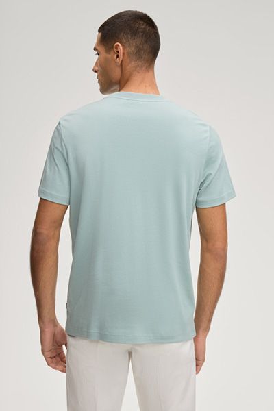 JOOP! Herren Priamo Salbeigrün Baumwoll T-Shirt Modern Fit