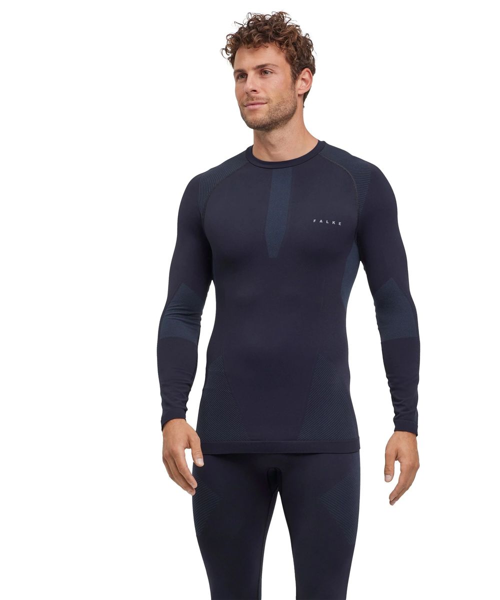 Nahtloses Langarm-Performance-Base-Layer