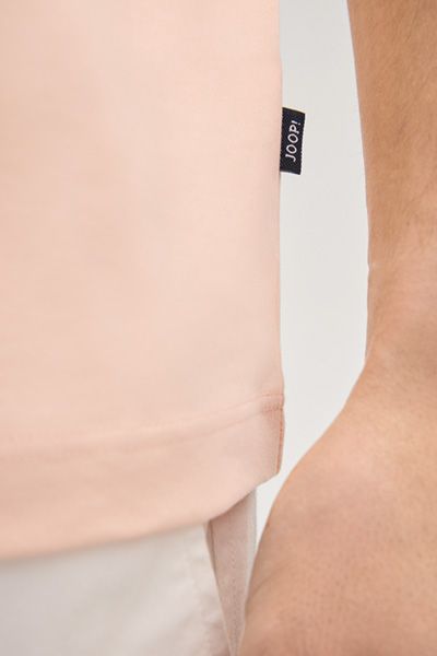 Joop! Priamo apricot T-Shirt Baumwolle Rundhalsausschnitt moderne Passform