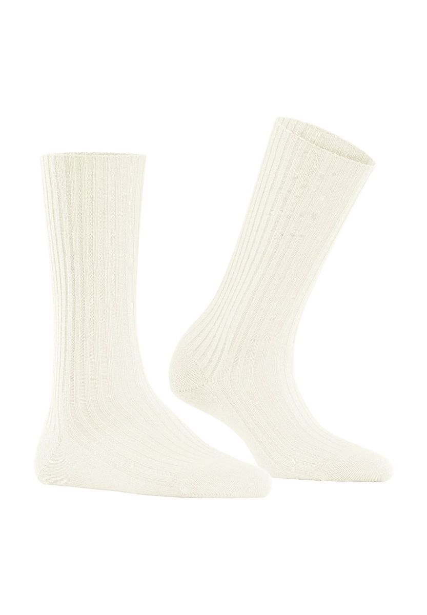 Kuschelige Wollmischung Stiefelsocken