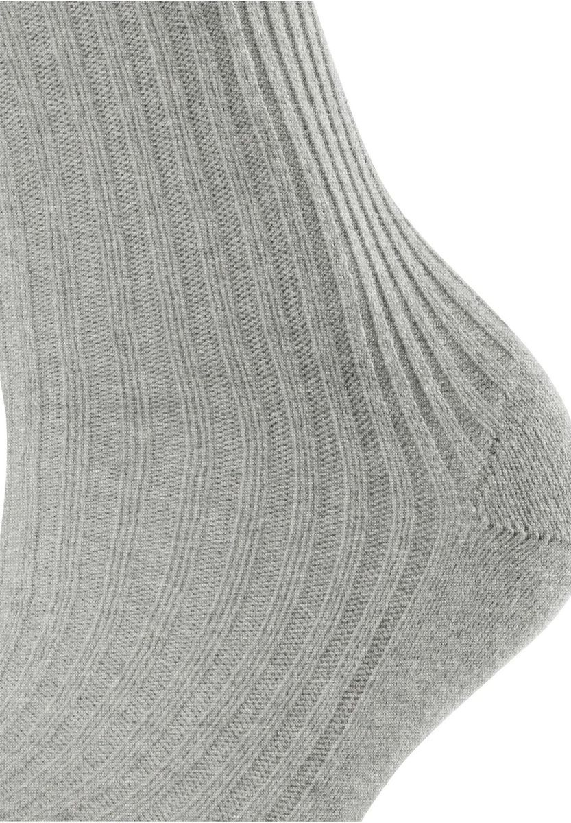 Gerippte Stiefelsocken aus Wollmischung