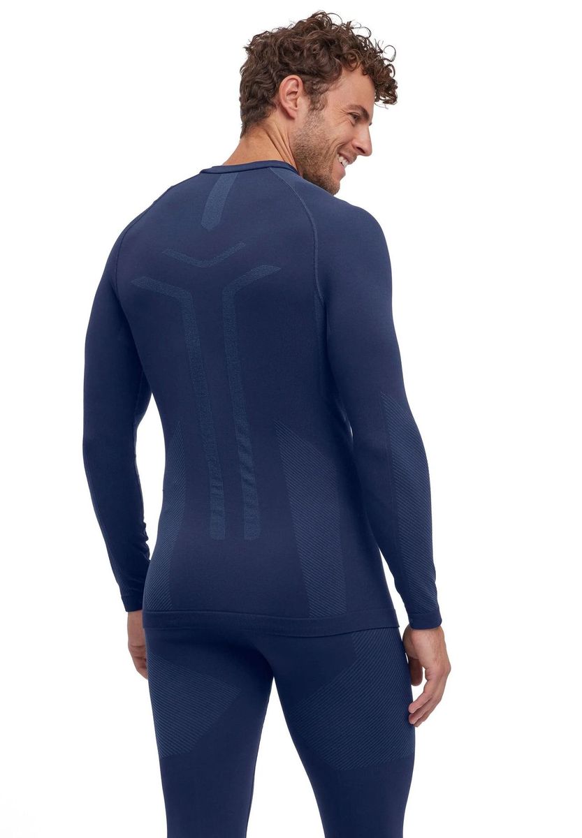 Feuchtigkeitsableitendes Langarm-Baselayer-Top
