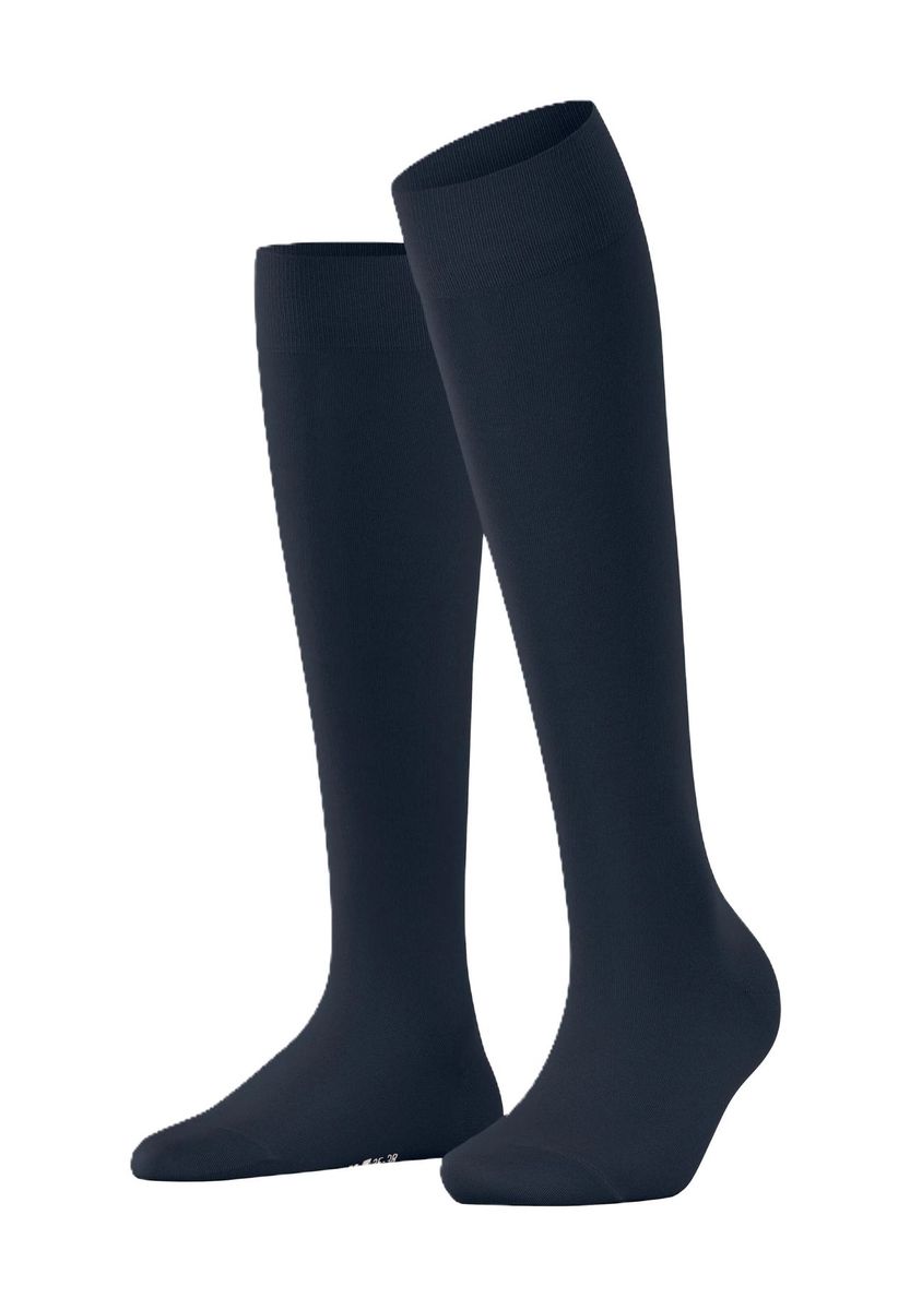 Kniehohe Socken aus Baumwollmischung