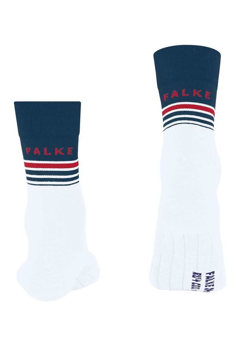 Laufstrümpfe mit Streifen und Polsterung