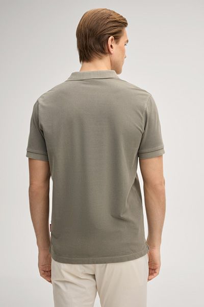 JOOP! Jeans Ambrosian Khaki Poloshirt aus Bio-Baumwolle Stretch