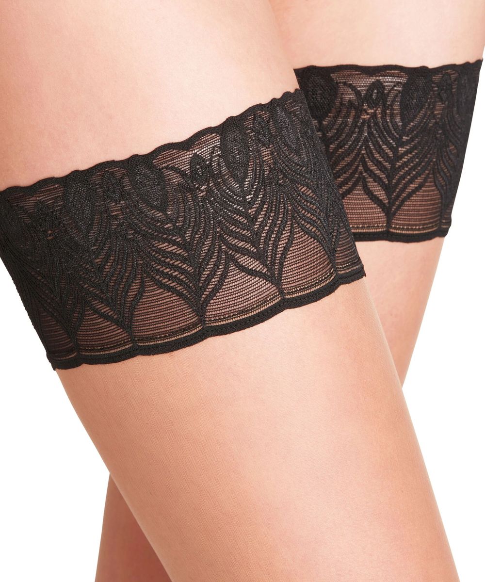 Elegante Stay-Up-Strümpfe mit Spitze