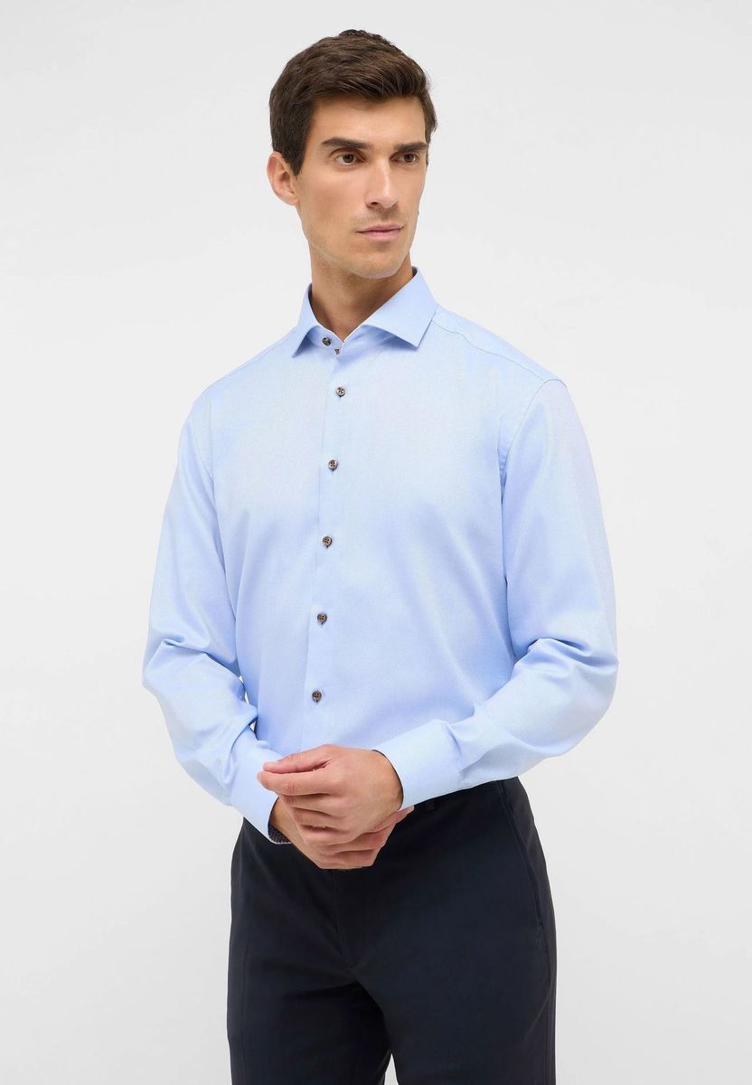 Klassisches Modern Fit Langarmhemd