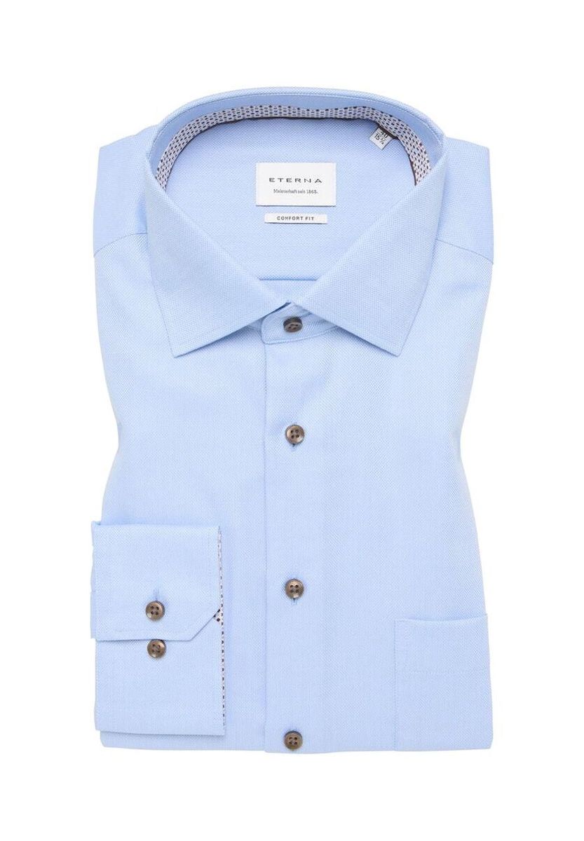 Hellblaues Comfort Fit Hemd