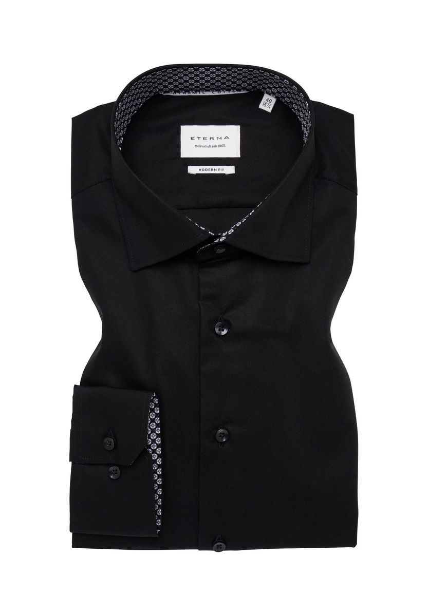 Modern Fit Langarm Popeline Hemd