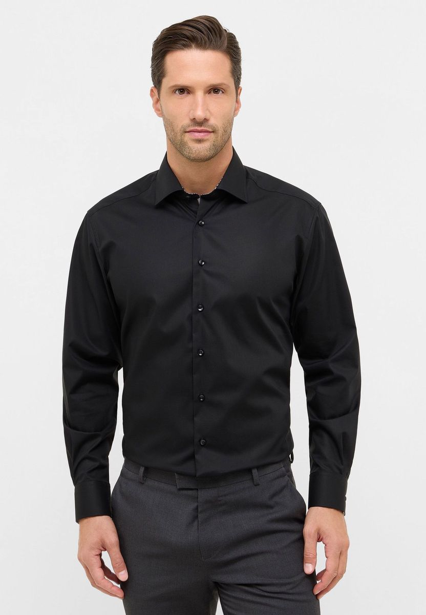 Modern Fit Langarm Popeline Hemd