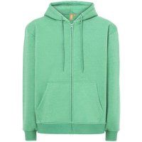 Klassische Kapuzensweatjacke mit Reißverschluss