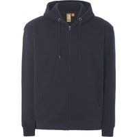 Klassischer Kapuzenpullover mit Reißverschluss