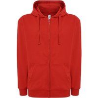 Kapuzenjacke mit durchgehendem Reißverschluss