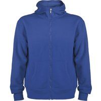 Fleece-Kapuzenjacke mit Reißverschluss