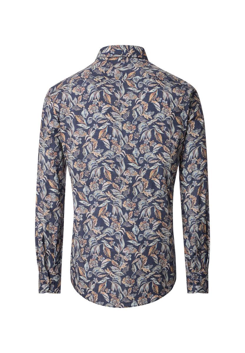 Herren Hemd mit floralem Button-Down-Muster