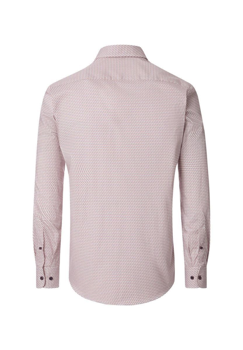 Gemustertes Langarmhemd aus Baumwolle