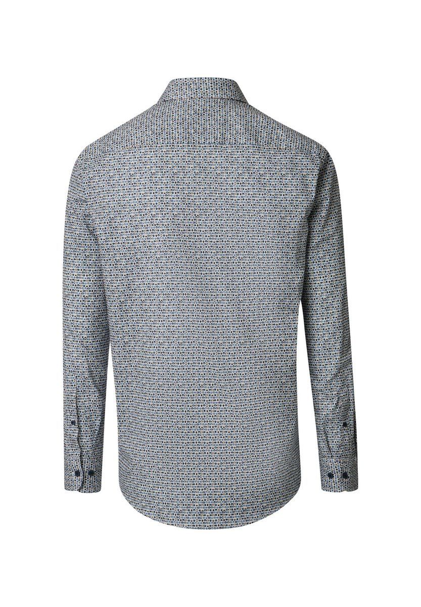 Bedrucktes Baumwollhemd mit Comfort-Passform