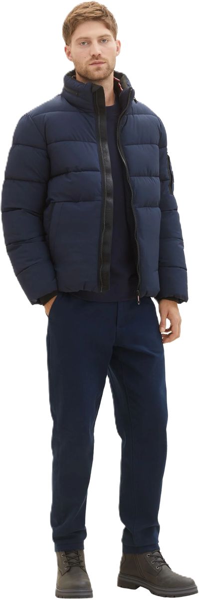 Gesteppte Pufferjacke mit Kapuze