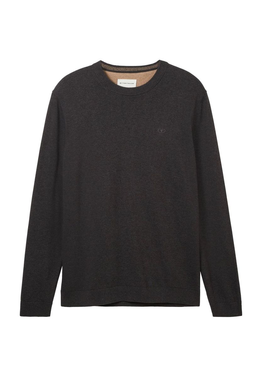 Klassischer Herren Strickpullover aus Baumwolle