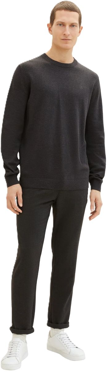 Klassischer Herren Strickpullover aus Baumwolle