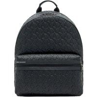 Strukturierter Urbaner Rucksack mit Logoprägung