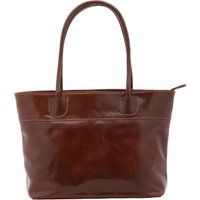 Elegante Leder-Schultertasche