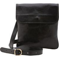 Minimalistische Leder-Umhängetasche
