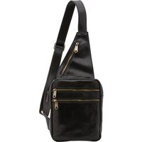 Polierte Leder-Umhängetasche Sling Bag