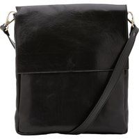 Minimalistische Leder-Messenger-Bag